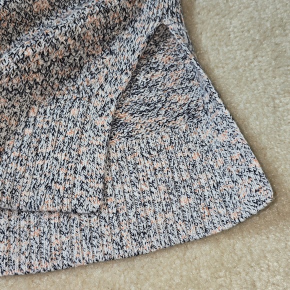 LOFT Marled Multicolored Oversized Knit Long Sleeve Sweater Top Size M - Picture 5 of 7